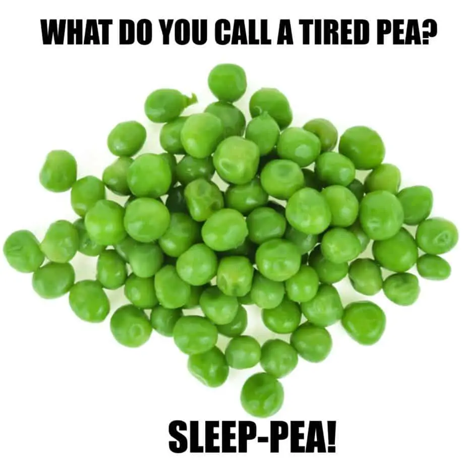 What do you call a tired pea Sleep pea