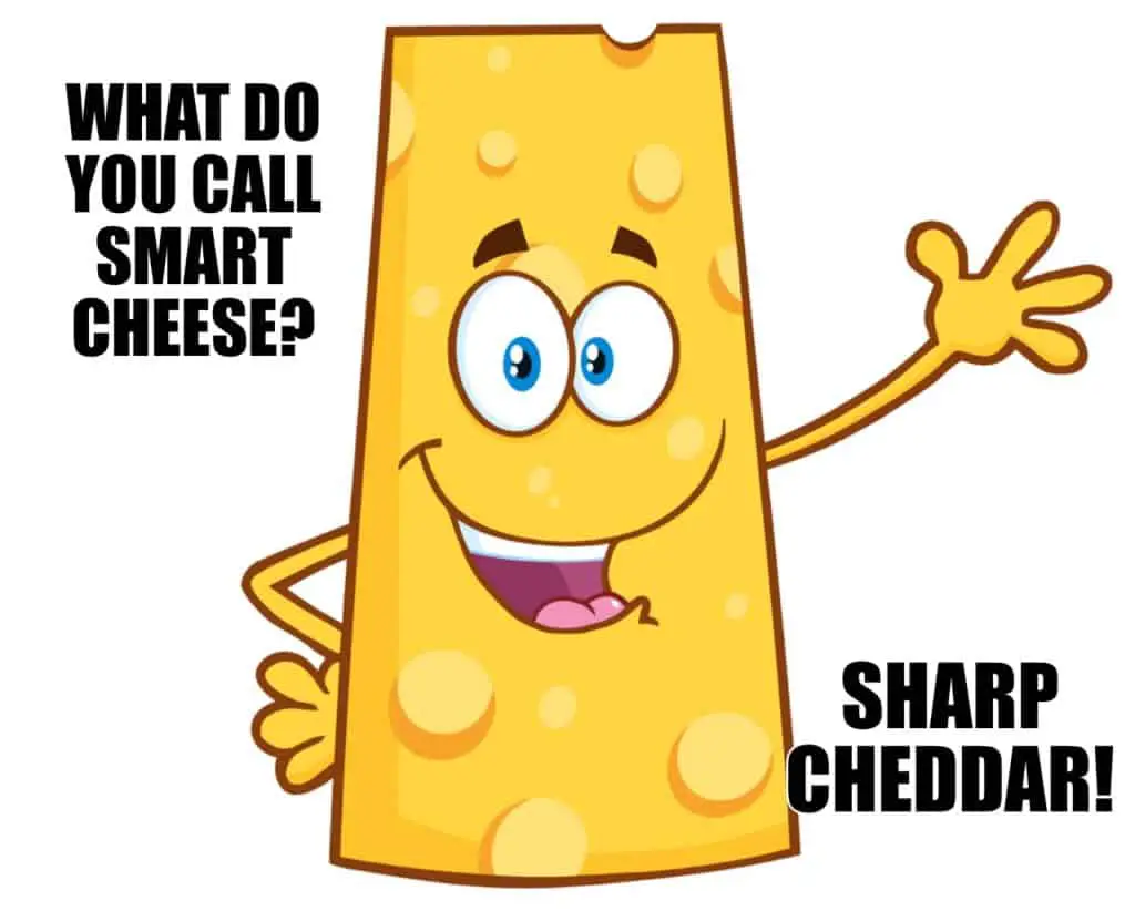 What do you call smart cheese Sharp cheddar