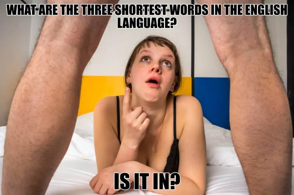 What are the three shortest words in the English language Is it in