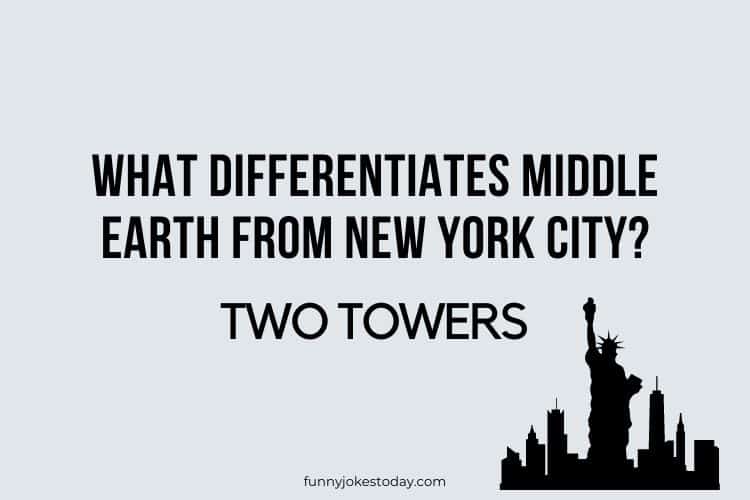 What differentiates Middle Earth from New York City