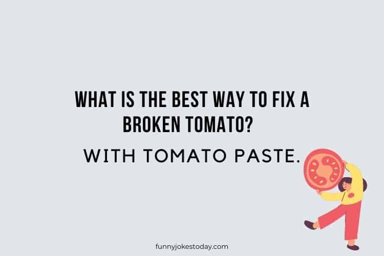 What is the best way to fix a broken tomato With tomato paste.