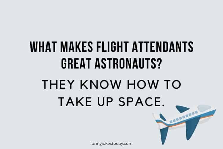 What makes flight attendants great astronauts