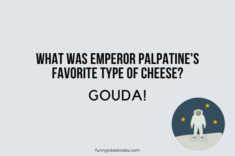Star Wars Jokes - What was Emperor Palpatine's favorite type of cheese?