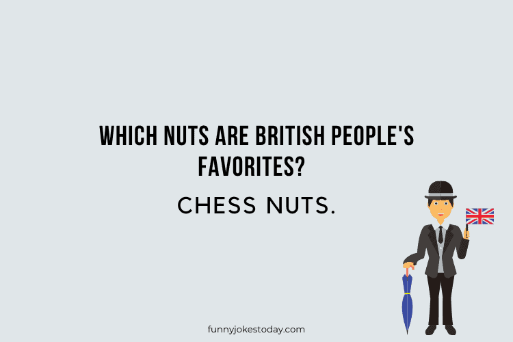 Which nuts are British peoples favorites Chess Nuts.